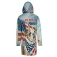 thumbnail image 2 of Patriot Bulldog We Will Never Forget Patriotic Remembrance Day All Over Print 3D Hooded Duffle Toggle Coat Dog Lover Gifts Idea - 12014, 2 of 6