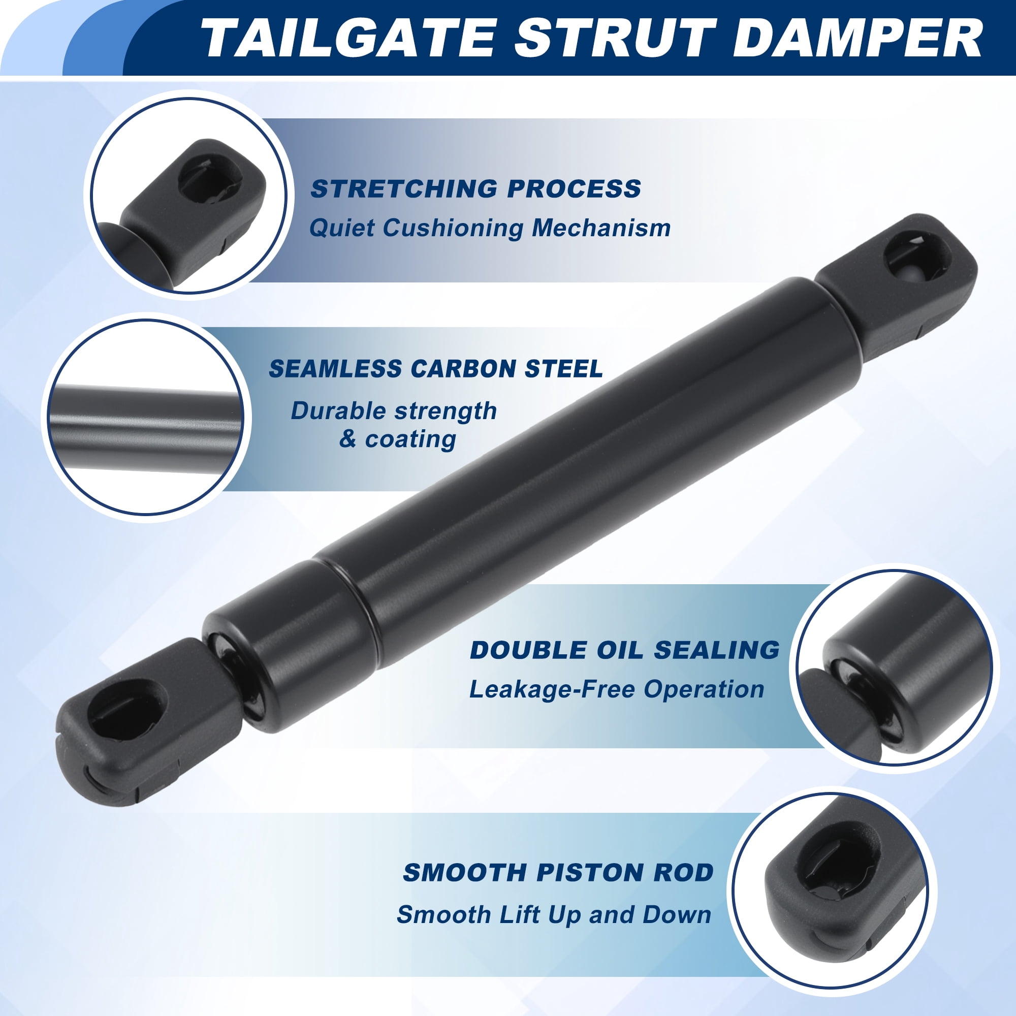 Unique Bargains Tailgate Assist Damper Strut Kit for Toyota Tacoma 2024-2026