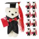 thumbnail image 1 of WORGEOUS 9 Uds. Oso de peluche de graduación, Adorable muñeco de oso de dibujos animados, muñeco de oso de graduación, 1 of 7