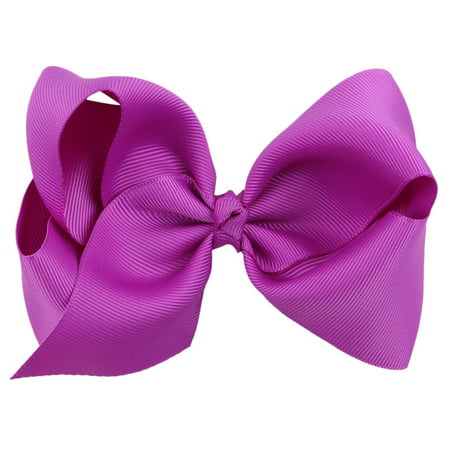 Kids' Children's Butterfly Knot Hair Clip Pure Color Bowknot Hairpin Bobby Pin