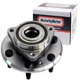 thumbnail image 1 of MotorbyMotor 513277 Front Rear Wheel Bearing and Hub Assembly Fits for Buick Enclave, Chevy Traverse, GMC Acadia, Saturn Outlook Wheel Hub Bearing Assembly 6 Lug with ABS, 1 of 4