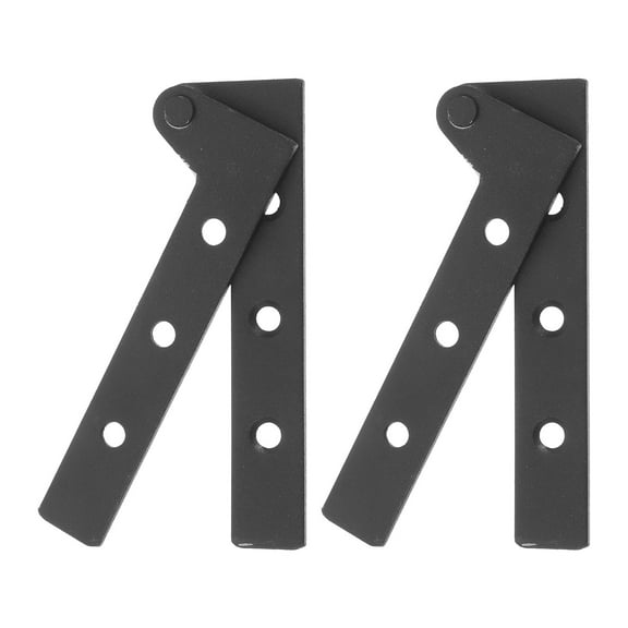 Voiceine 2pcs Rotating Hinges Door Pivot Hinge Concealing Up And Down Shaft Hinges Rotatable Hinges Stainless Steel Hinges Multi-Use Stainless Door Hinge