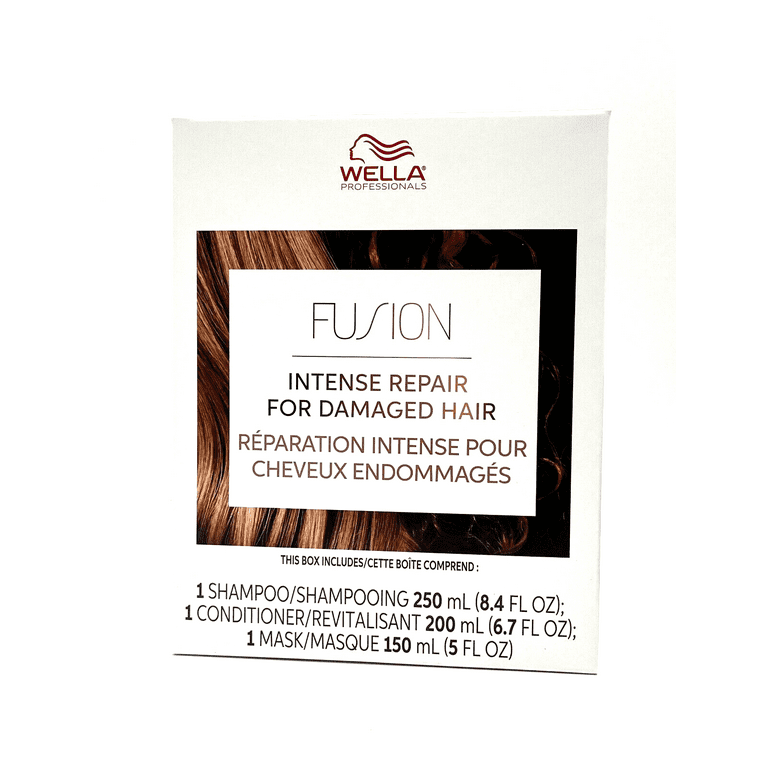 Wella Fusion Intense Repair Kit, Shampoo 250 ml, Conditioner