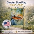 thumbnail image 2 of Brown Trout Garden Flag 11.25 in x 15.5 in, 2 of 7