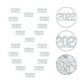 thumbnail image 2 of Weiweiguan 3Packs 2022 New Year Confetti Decor Creative Party Confetti Home Table Decor, 2 of 6