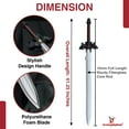 thumbnail image 5 of Armory Replicas - Dark Shadow Foam Sword - Ideal for LARP, Cosplay, and Conventions, 5 of 7