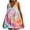 Multicolor#7, variant on Viikei Dresses for Women Summer Casual Boho Dress,Women's Tie Printed Casual Loose Pleated Sleeveless V-neck Dress with Pockets Multicolor S