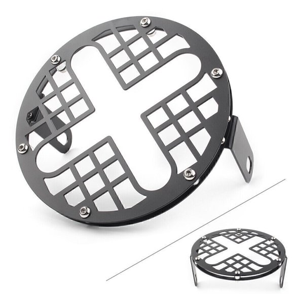 Moto Headlight Black Ring Bezels Cover Trim Kit Fit for Honda CB150 R 2018 Thruxton