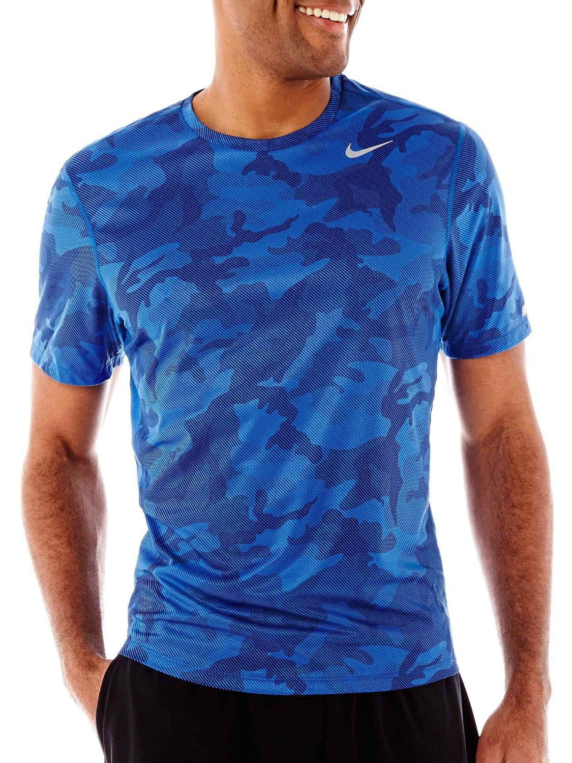 camo running shirt