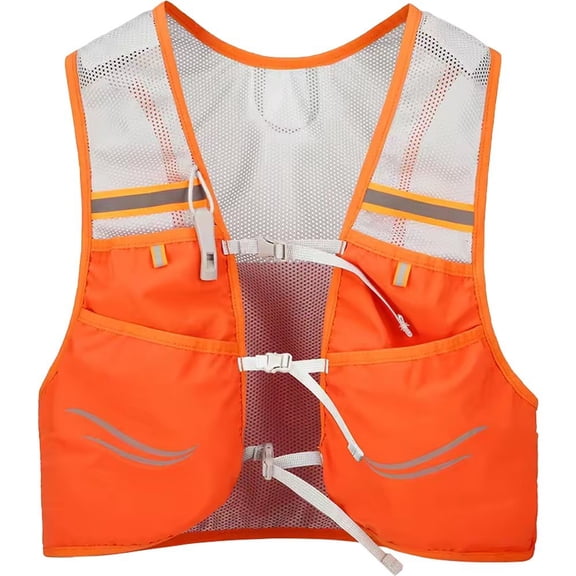 vlrwzc Ultralight Trail Running Vest Backpack Hydration Pack Reflective Marathon Bag