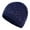 Navy, variant on Warm Hat Fashion Dot Diamond Pullover Knitted Hat Outdoor Warm Knitted Woolen Hat