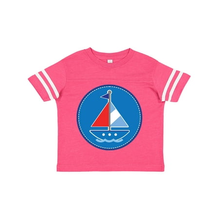 

Inktastic Sailing Nautical Sail Boat Gift Toddler Boy or Toddler Girl T-Shirt