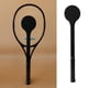 thumbnail image 1 of Fibra de carbono Tennis Spoon Sweet raqueta de tenis práctica de bateo con precisión puntero de tenis mejora la, 1 of 8
