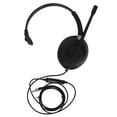 thumbnail image 1 of Auriculares de negocios ENC de 3,5 mm con reducción de ruido y ajuste de volumen, monoaurales y micrófono para centros de llamadas en casa., 1 of 14