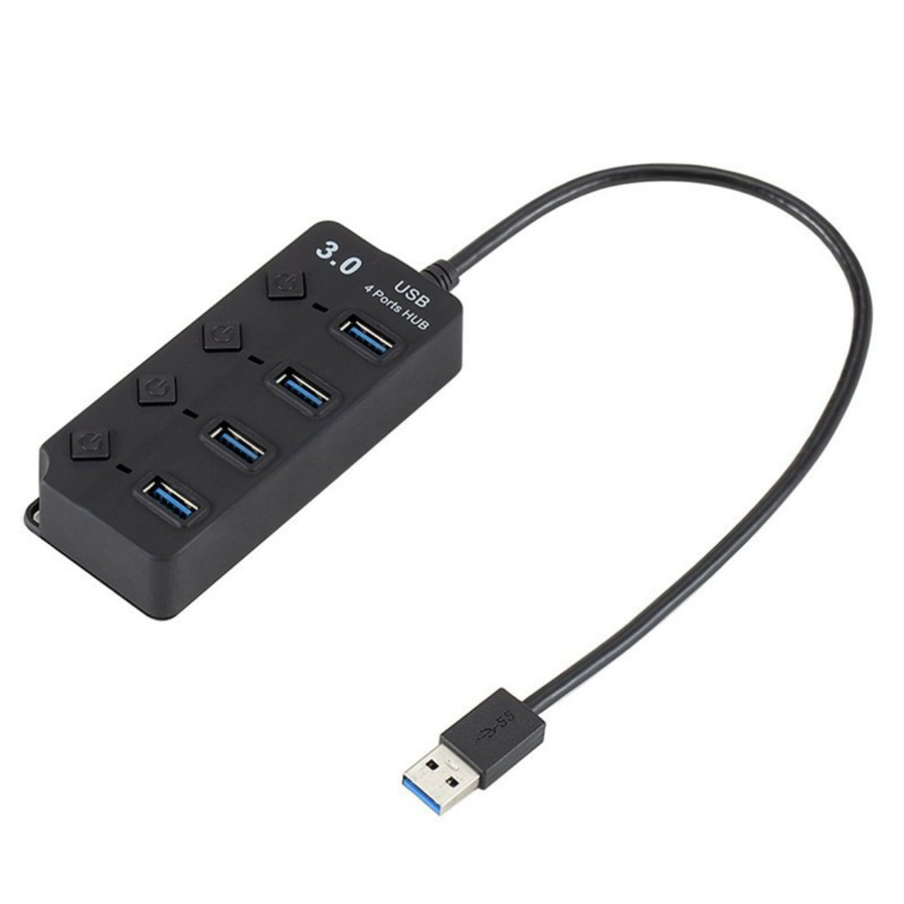 USB3.0 4 PORT high speed HUB with switch