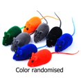 thumbnail image 3 of Peggybuy Pet Kitten Toy Flocking Mouse Realistic Sound Plush Rubber Interactive Toy, 3 of 5