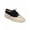 Black / Beige Jelly, variant on New Women Melissa Classic Brogue PVC Lace Up Spectator Loafer