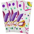 thumbnail image 2 of SKYSONIC Mardi Gras Kitchen Towel Set of 4, Super Soft Absorbent Hand Towel Tea Towel Tableware Cleaning Rag for Kitchen, Home, Hotel, Beach, Bathroom, Gym, 2 of 7