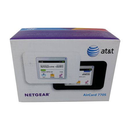 Grade A Netgear AirCard 770S Mobile Wi-Fi Hotspot 4G LTE GSM Unlocked - White