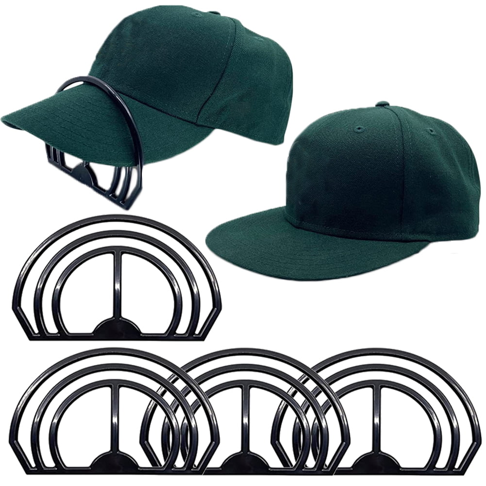 Didiseaon 4Pcs hats tools hat curving band hat bending tool baseball hat  shaper DIY hat shaper hat brim curving tool for hat DIY hat brim curving  tool