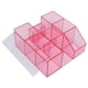 thumbnail image 1 of Caja de Almacenamiento de Herramientas BuyWeekMX para Injerto de Pestañas Acrílico Rosa Transparente, 1 of 9