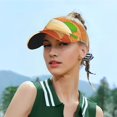thumbnail image 5 of Sikiie Peanuts1 Sun Visor Hat Adjustable Velcro Golf Visor Sports Sunscreen Visor Hat for Outdoor Activities, 5 of 7