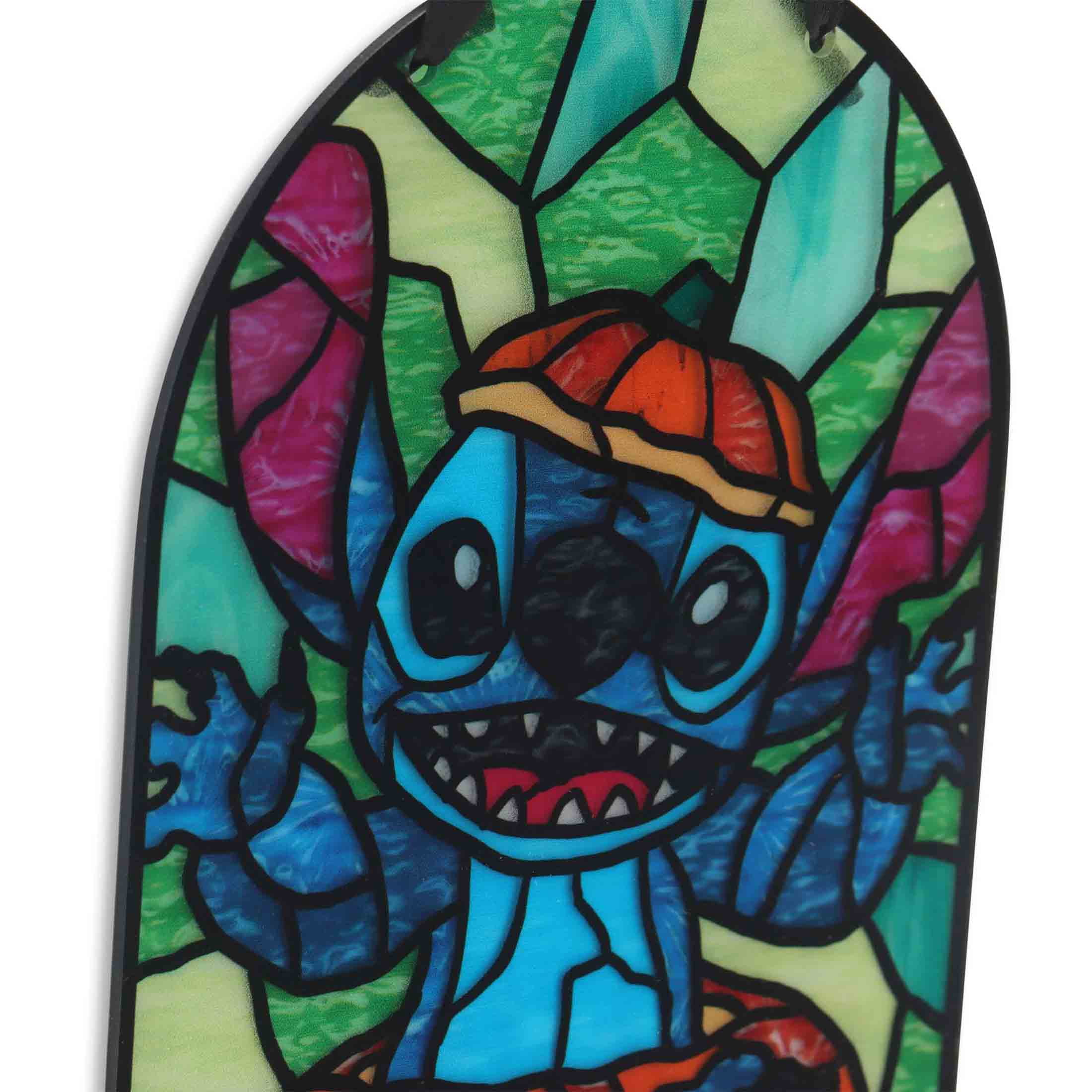 Disney Stitch Halloween Themed Outdoor Decorative Acrylic Wall Art