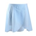 thumbnail image 1 of 1PC Girls Dancing Dress Falda Party Performance Dress Niños Ballet Training Falda (Azul cielo, talla L), 1 of 4