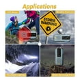 thumbnail image 3 of 2000mAh Multifunctional Hand Crank Radio Type-C Rechargeable Weather Radio Power Bank Phone Charger Solar Disaster Prevention ,Handy Bright, 3 of 4