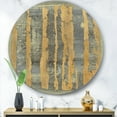 thumbnail image 2 of Designart 'Glam Metallic Form IV' Glam Metal Circle Wall Art - Disc of 36, 2 of 5