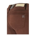thumbnail image 4 of 2Luver, Women's, Stretchy 5 Pocket Skinny Jeans, Brown, 0, 4 of 4