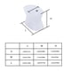 thumbnail image 5 of Seitruly Separador de dedos SEBS, 1 par, portátil, profesional, resistente al calor, repuesto para el cuidado de los pies, ajustador, suministros Suministros de ortodoncia Pequeña Seitruly CE015080-03, 5 of 6
