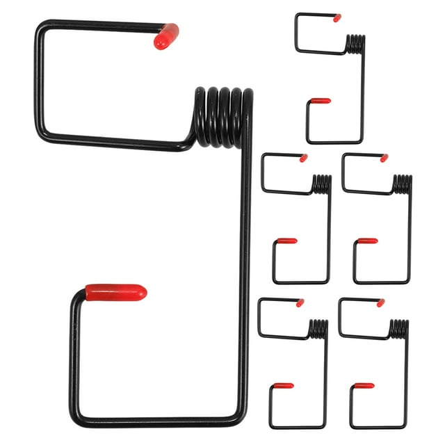 KAKOWELY Windshield Wiper Arm 6pcs Wiper Arm Pressure Spring Booster Spring Puller Wiper Blade Assist Springs Car Windshield Wiper Replacement Tools For Rain Snow Black