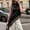 Black, variant on Women Satin Halter Top Y2K Mock Neck Lace Trim Asymmetrical Hem Tank Top Sleeveless Going Out Crop Tops
