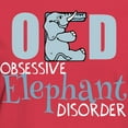 thumbnail image 3 of CafePress - Funny Elephant Women's Dark T Shirt - Women's Traditional Fit Dark T-Shirt, 3 of 4