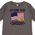 thumbnail image 4 of Inktastic Military Daddy Welcome Home Boys or Girls Long Sleeve Toddler T-Shirt, 4 of 5