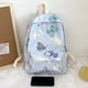 thumbnail image 5 of Mochila Informal para Estudiantes Gran Capacidad Con Flores Y Mariposas Pequeñas Y Frescas 8349 (azul) Azul, 5 of 9
