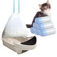 thumbnail image 1 of Sacos de arena para gatos XUEPETT, paquete de 120 con cordón, capacidad de 40 a 45 litros, 1 of 7