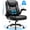 Black, variant on CloudRest Pro Office Chair, 400LBS Wide Seat Ergonomic Computer Desk Chair High Back Executive Leather Chair Adjustable Task Chair Lumbar Back, Black