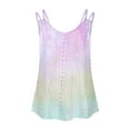 thumbnail image 4 of Zunfeo Tank Tops for Women Summer Spaghetti Strap Shirts Clearance Under $10 Casual Beach Sexy Camisole Tops Purple XL, 4 of 4