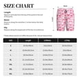 thumbnail image 3 of Pofeuu Pink bows Print Men's Soft Woven Elastic Waistband Sleep Pajama Short-3X-Large, 3 of 6