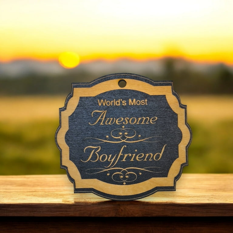 Ornament - World's most awesome Boyfriend Ornament - World's most awesome Boyfriend