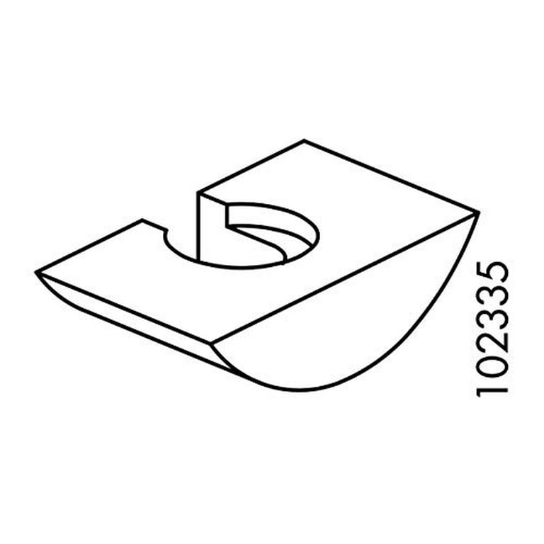 Spare Hardware Parts IKEA HEMNES Bed Frame Crescent Nut Threaded Pin and Nut Replacement for IKEA Part 102335 111451 104875 Pack of 4