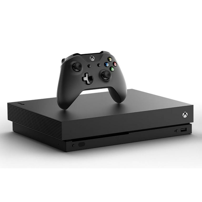 Restored Microsoft Xbox One X 1TB Console,Black (Refurbished