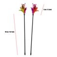 thumbnail image 2 of Teaser interactivo para gatos Cat Wand Toys IUHKBH con plumas, 40 cm, 2 of 6