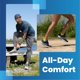 thumbnail image 2 of Calcetines Balega Hidden Comfort invisibles deportivos blancos talla pequeña, 2 of 9