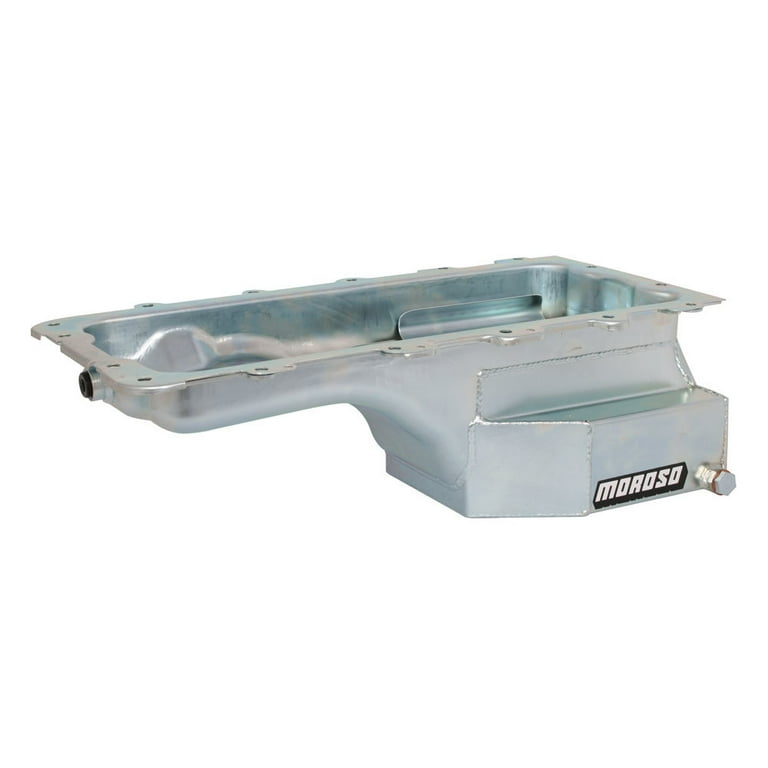 Moroso Ford 4.6L/5.4L Oil Pan 7qt. Clear Zinc Steel Moroso Ford 4.6L/5.4L Oil Pan 7qt. Clear Zinc Steel