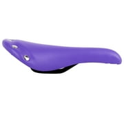 27x15x7cm Comfortable Road Bicycle Saddle Purple PU Leather Bicycle Shallow Seat with Rivets