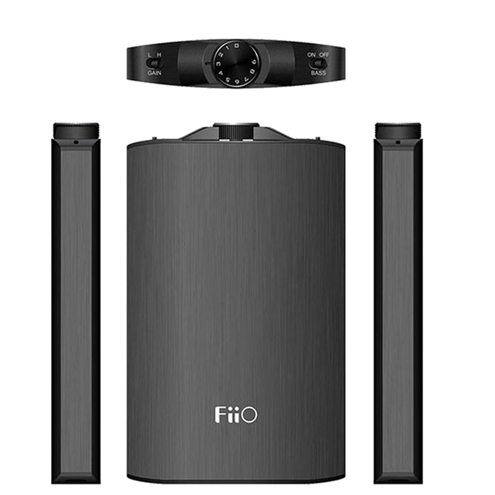 Audio-Technica SR5 On-Ear High-Resolution Audio Headphones with FiiO A3 Portable Headphone Amplifier, Black - image 2 of 6