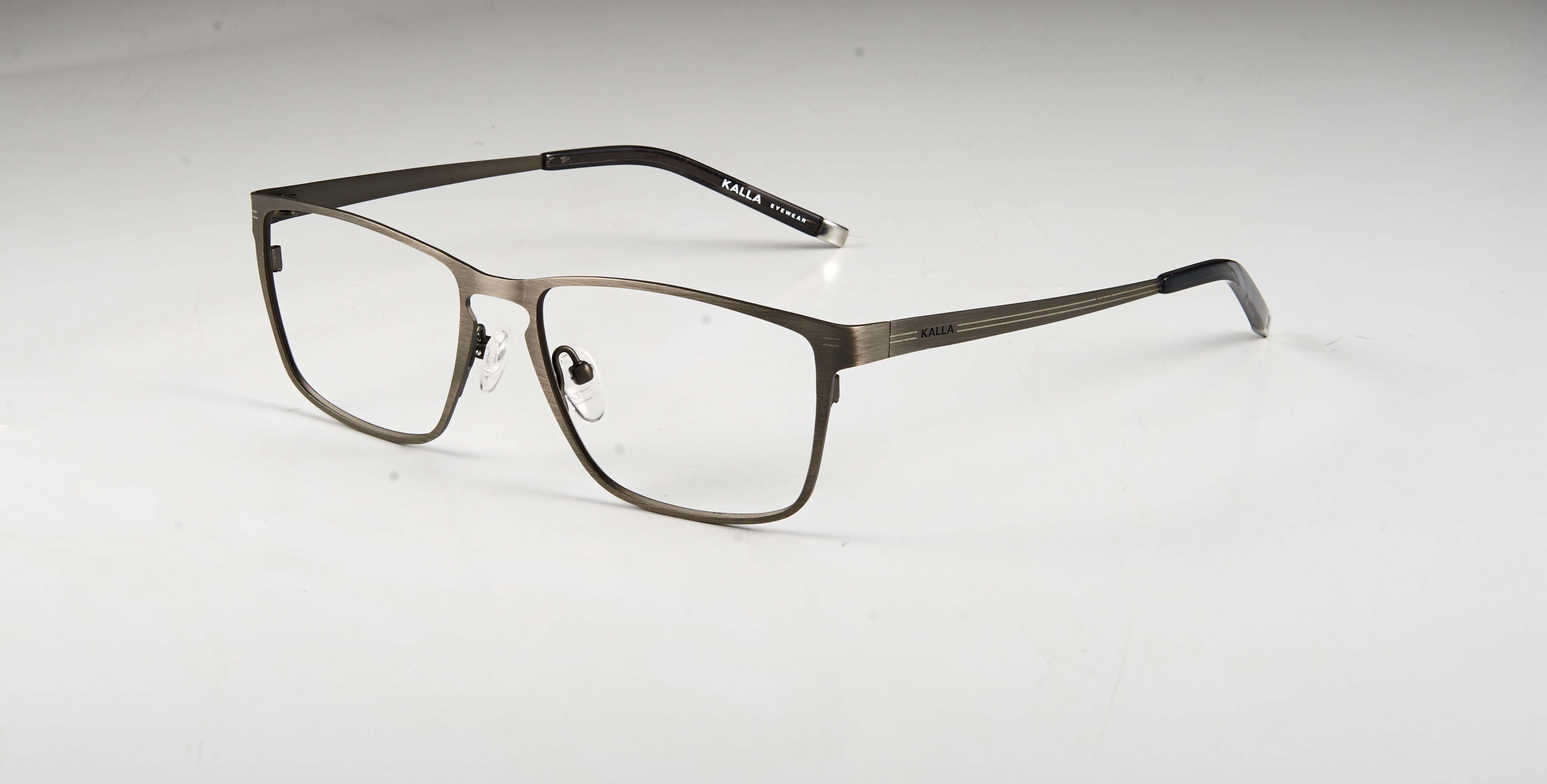 KALLA, KL8015C2, Eyeglasses Light Gray Rectangle Unisex Optical Lightweight Glasses Frame for Prescription Lens KALLA, KL8015C2, Eyeglasses Light Gray Rectangle Unisex Optical Lightweight Glasses Frame for Prescription Lens